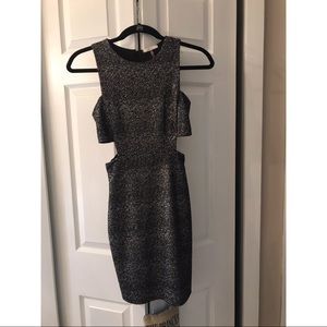 Sparkly Cut Out Dress